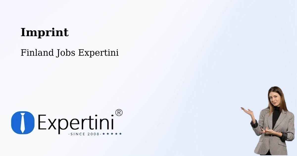 Imprint – Salo - Finland Jobs Expertini